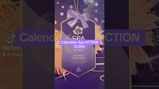 ACTION Calendrier Spa ✨ calendrierdelavent2021 shortvideo [upl. by Sivrep]