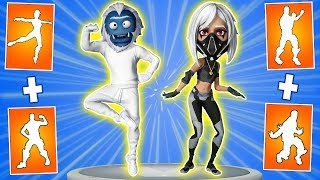 What happens if mix two Fortnite dances in one 17 Marsh Walk dance  Pirouette emote [upl. by Seema]