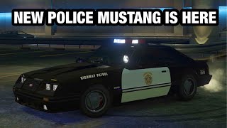 NEW Vapid Dominator FX Intercepter CUSTOMISATION Fox Body Mustang Police Car GTA Online [upl. by Enyad346]