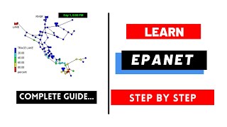 EPANET Tutorial  How to Design Water Supply Network with EPANET 22 [upl. by Kehoe27]