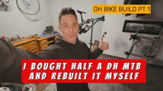 I BOUGHT HALF A DOWNHILL BIKE AS A PROJECT BIKE [upl. by Aicenev414]