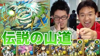 【パズドラ】伝説の山道テクニカルダンジョンに挑戦！ [upl. by Asel238]