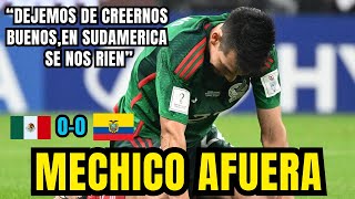 RELATOR MEXICANO DEVASTADO POR LA ELIMINACION POR COPA AMERICA VS ECUADOR quot¿FUE O NO FUE PENALquot [upl. by Yhtomiht571]