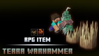 Minecraft RPG Item  Terra Warhammer [upl. by Bartie466]