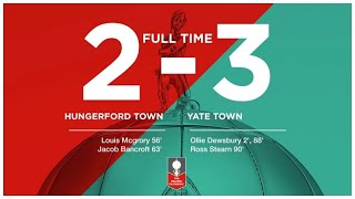 HIGHLIGHTS Hungerford Town 23 Yate Town  FA Trophy First Round [upl. by Klemm]