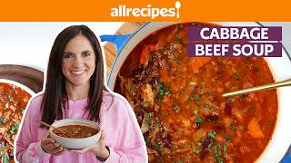 How to Make Cabbage Beef Soup  Get Cookin  Allrecipes [upl. by Nuhsed673]