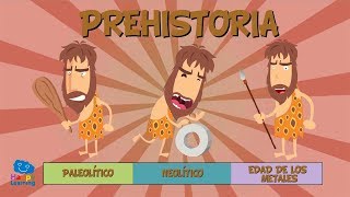 LA PREHISTORIA PARA NIÑOS  Vídeos Educativos para Niños [upl. by Slrahc]