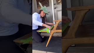 Incredible Furniture Restoration 🤯 Products listed in description shorts furnitureflip [upl. by Willy854]