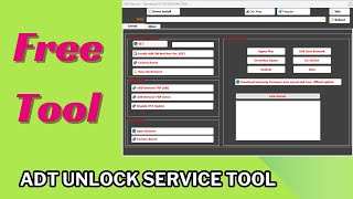 Adt Unlock service tool [upl. by Zoller]