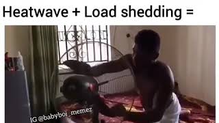 Heatwave plus load shedding in Zimbabwe [upl. by Leidag]