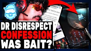 Dr Disrespect Twitch Confession WAS FAKE New Article Claims It Was quotBaitquot [upl. by Bloomer]