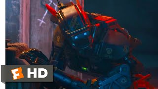 Chappie 2015  Chappies First Day Scene 110  Movieclips [upl. by Cheshire]