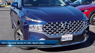 2021 Hyundai Santa Fe SEL Sport Utility San Jose Palo Alto Hayward San Mateo Fremont [upl. by Stoffel983]