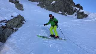 Skiing 2019  off piste powder in Passo Tonale [upl. by Jarlathus]