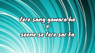 Tere sang gawara ho × sene se tere sar ko  Pal  Pal Pal Dil ke Pass Remix [upl. by Yenohtna85]