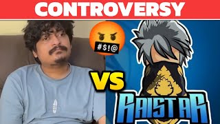 RAISTAR VS GYAN GAMING CONTROVERSY 🤬 PANEL USER 💔 [upl. by Uriah]