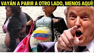 🔥MILES DE VENEZOLANAS LLEGARÓN A PARIR A EEUU PARA QUE SUS HIJOS OBTENGAN LA CIUDADANÍA [upl. by Notsirhc]