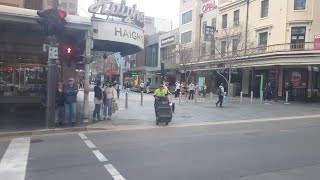 Rundle Mall to South Terrace tram [upl. by Nanyt980]