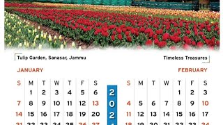 Jk Bank calendar 2024  JampK Bank Calendar 2024  2024 JampK Bank Calendar [upl. by Tengdin]