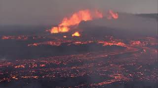 LitliHrútur eruption Reykjanes LIVE [upl. by Anitirhc684]