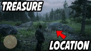 BLACK BONE FOREST Treasure Location Red Dead Redemption 2 Ultimate Edition [upl. by Marcie]