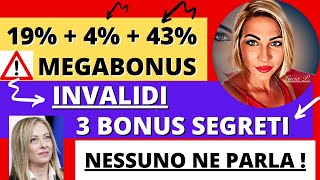 ⛔ INVALIDI PARZIALI E TOTALI 3 BONUS SEGRETI  🇮🇹 DI CUI NESSUNO PARLA ✅ [upl. by Voccola42]