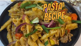 PASTA minced beef pasta  dinner inspo chef Amors [upl. by Ailhad]