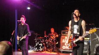 AntiFlag  Rotten Future live in Pensacola [upl. by Haelam627]