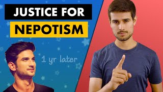 Sushant Singh Rajput  Real Solution of Nepotism  One Year Later  Dhruv Rathee [upl. by Tnert]