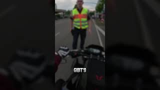 Ein knackiges Gespräch mit der Polizei motorrad fahren motovlog motovlogger [upl. by Nordna]