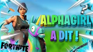 JACQUES A DIT VERSION FORTNITE   AlphaGirl a dit 😂 [upl. by Sibyls]