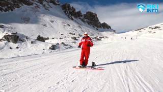 Corso di Snowboard  Lezione 5  One Foot [upl. by Sansone527]