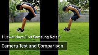 Huawie Nova 3i vs Samsung Note 9 Camera Test Comparison  Zeibiz [upl. by Atnoek850]