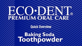 EcoDenT ToothPowder Quick Overview [upl. by Panchito]