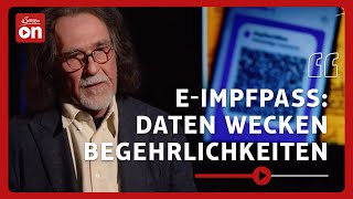 Datenschützer Registerpflicht im EImpfpass gehe zu weit  BLICKWECHSEL Das Nachrichtenmagazin [upl. by Kenric]