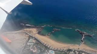 A320 Airbus landing at Fuerteventura Airport [upl. by Rattray655]