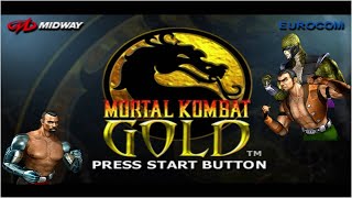 Mortal Kombat Gold  Jax Vs Jarek  Reptile  Five Rounds To Win [upl. by Gimble]