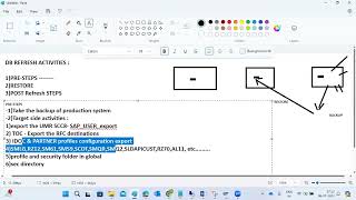 SAP DB REFRESH  PREPOST STEPS [upl. by Larina33]