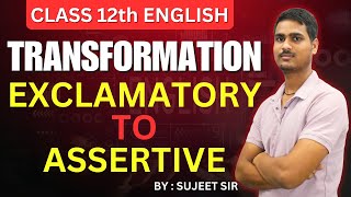 Transformation Exclamatory to Assertive  Master Sentence Transformation  English Grammar [upl. by Oconnor]