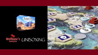 Babylonia Board Game  Unboxing [upl. by Weidner]