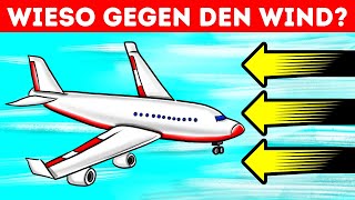 Wieso Flugzeuge gegen den Wind abheben und landen [upl. by Yennek997]