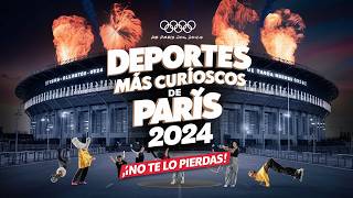 ¡Descubre los Deportes Más Curiosos de París 2024 🏅🔥 [upl. by Odidnac]