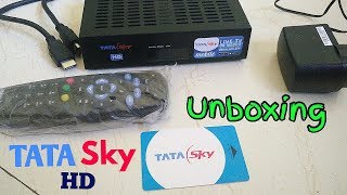 TATA SKY HD 2023 Unboxing and Overview  Tata Sky Unboxing [upl. by Toms452]