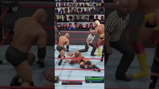 GOLDBERG ELIMINATES BATISTA wwe2k23gameplay wwe2k23 wwe gaming [upl. by Einimod684]