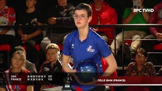 Bowling  2019 TV Test Match France VS USA [upl. by Assilen393]