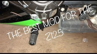 The Best Thing You Can do to Your Z125  Shifter Mod by MNNTHBX [upl. by Franklin]