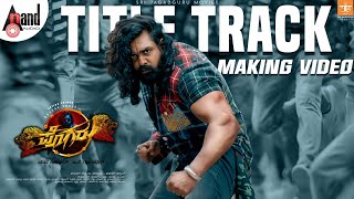 Pogaru Title Track Making Video  Dhruva Sarja  Rashmika Mandanna  Nanda Kishore Chandan Shetty [upl. by Anividul]