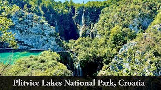 Plitvice Lakes National Park in Croatia  Gorgeous Waterfalls [upl. by Nahraf]