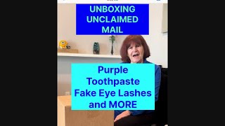 UNBOXING Unclaimed Mail and Returns  Purple Toothpaste and More [upl. by Ziana]