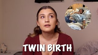 MY BIRTH STORY  twin mom [upl. by Annyrb124]